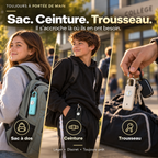 The Pitbullz One - Alarme personnelle portable : Un geste pour alerter, une tranquillité d'esprit pour petits et grands assurée