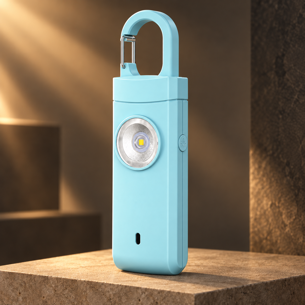 The Pitbullz One - Alarme personnelle portable : Un geste pour alerter, une tranquillité d'esprit pour petits et grands assurée